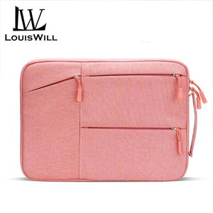 LouisWill Lap-top Cases Bags Oxford Lap-top Handbags Waterproof Computer Cases Bags for 13.3 15.4 15.6 Inches
