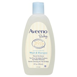 Aveeno Baby Daily Moisture Lightly Scented Wash & Shampoo 236mL(Australia)