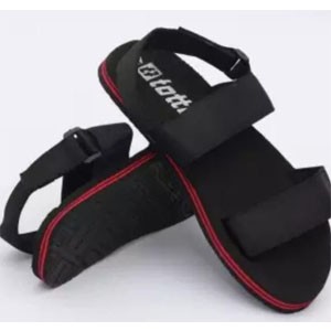 Men's Life Style Belt Sandal - Black