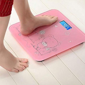 Digital Weighing Machine with Room Temperature Display for Human Body Weight (Multicolour)