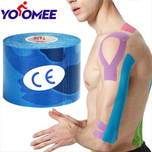 Elastic Kinesiology Tape Athletic Recovery Sports Safety Muscle Pain Relief Knee Pads Support Gym Fitness Bandage