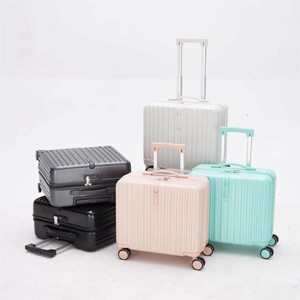 Nan Xing 17" Carry-on Cabin Crew Trolley Luggage-NX70317(Dark Grey)